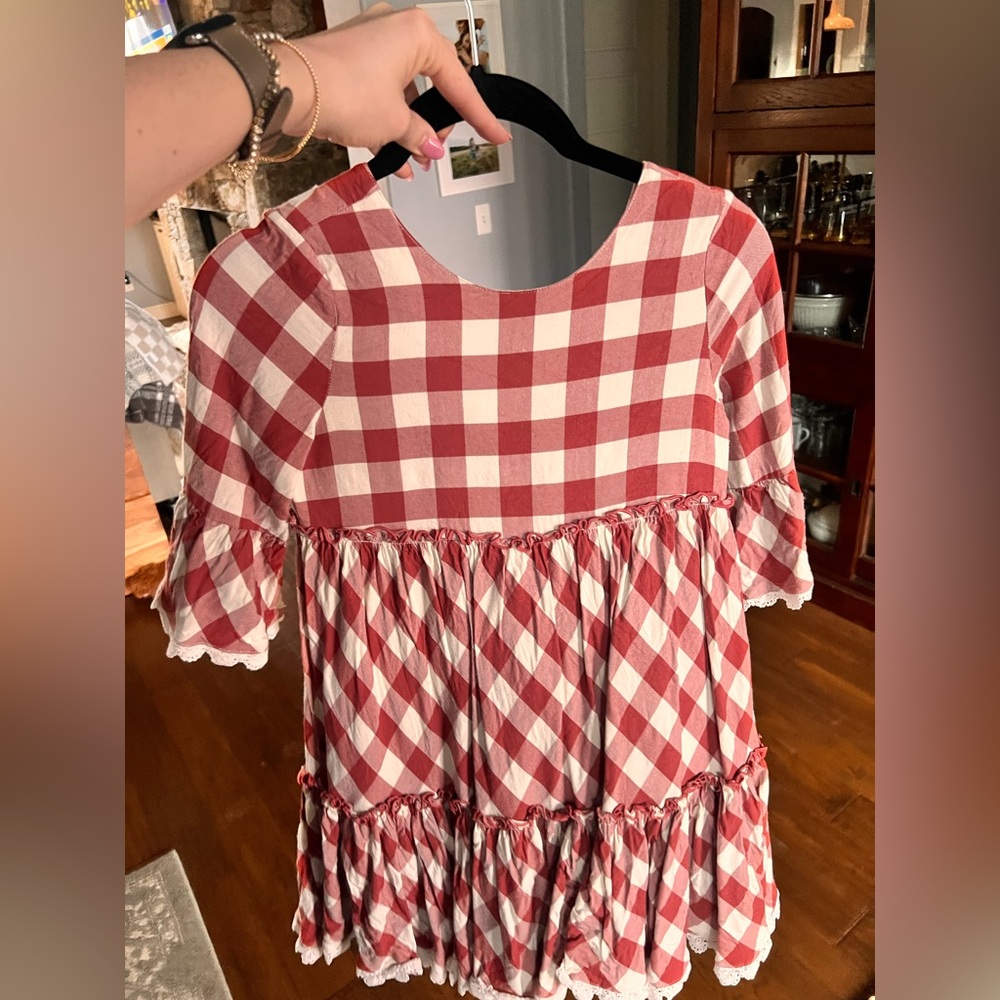 Matilda, Jane dress with button back